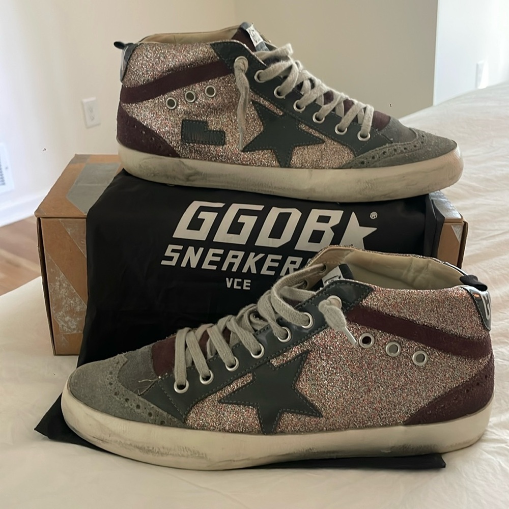 Golden Goose Mid Star Sneakers, size 40